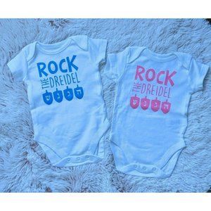 NWOT Pink Rock the Dreidel Bundles Baby Place 0-3 months